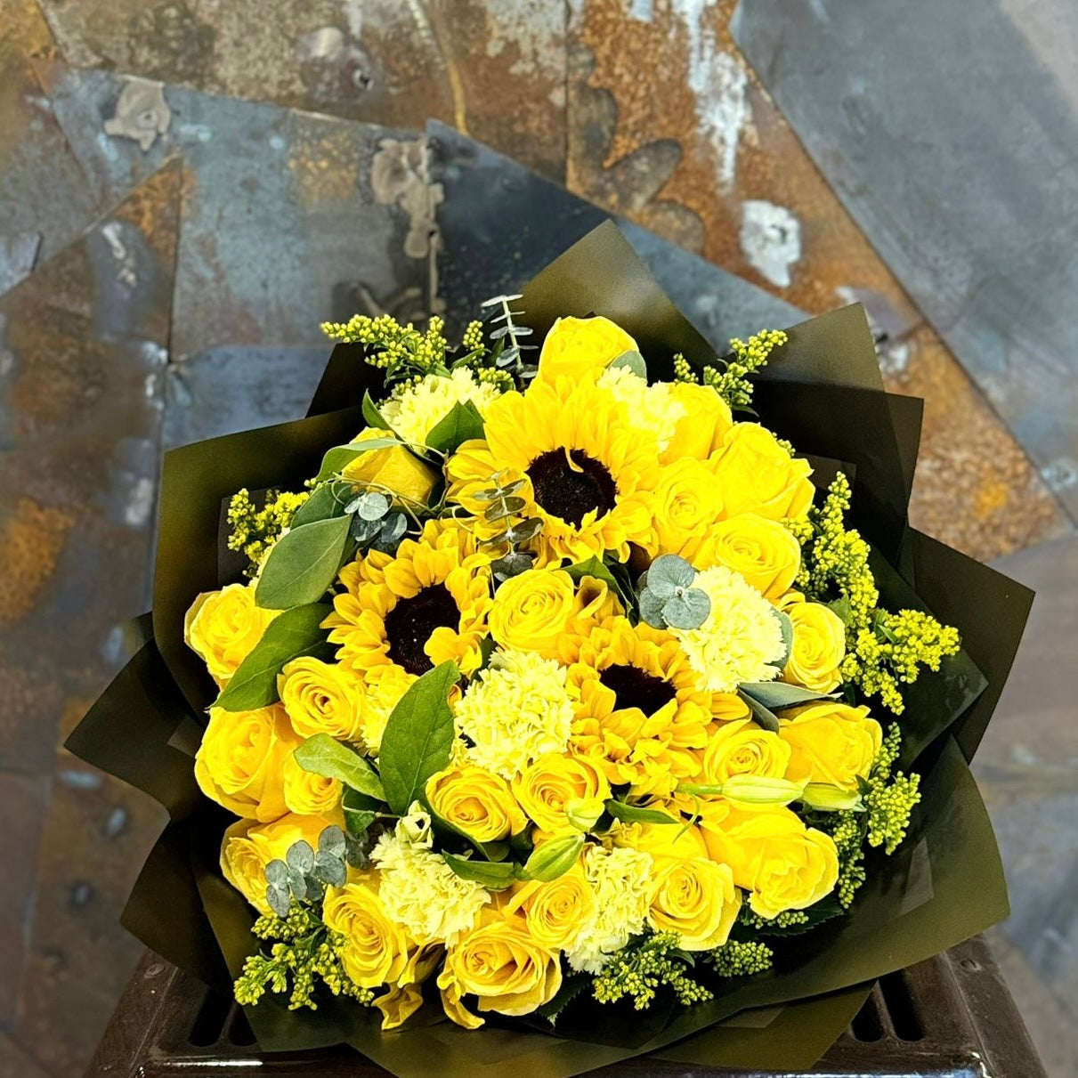 Yellow Mix Bouquet (Large)