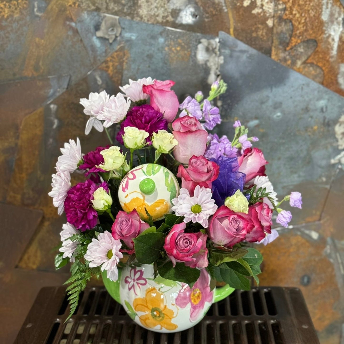 Teacup Flower Bouquet