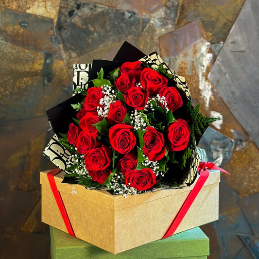 24 Red Rose Bouquet